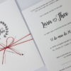 Convite de casamento "Lara e Theo"