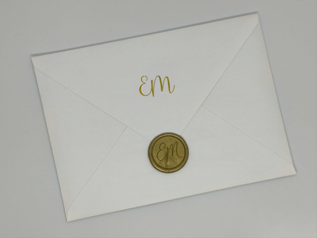 Convite de casamento "Eloisa e Maurício"