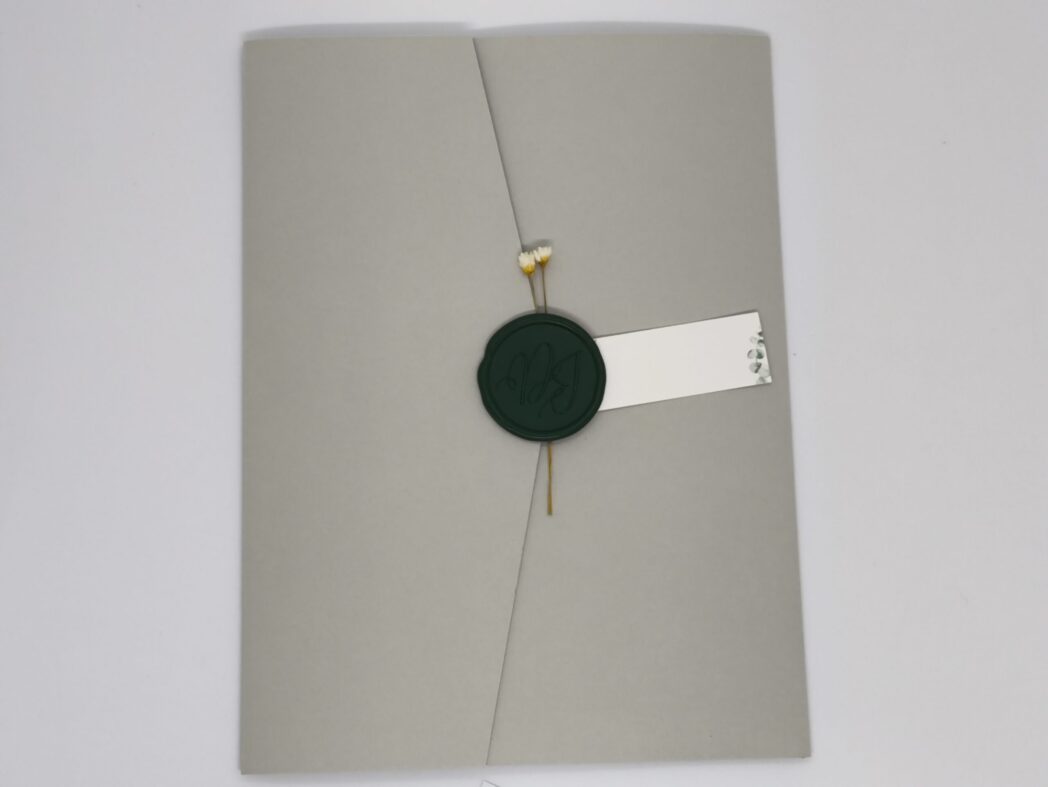 Convite de casamento "Danielle e Juliano"