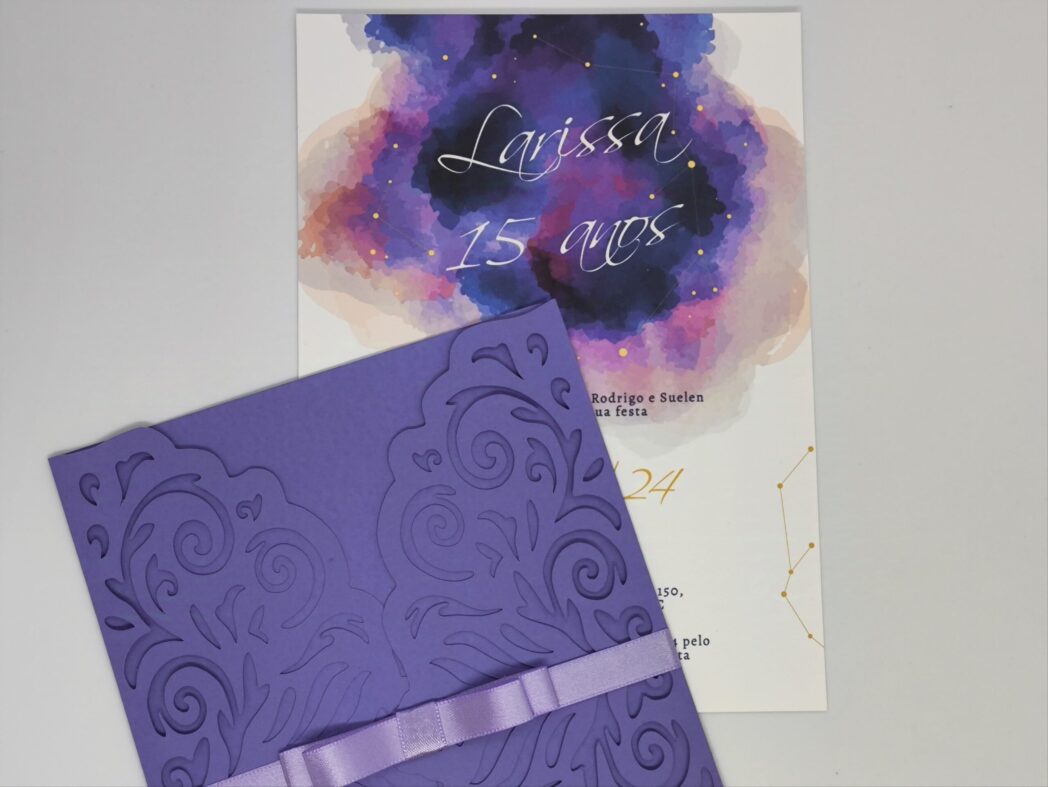 Convite de 15 anos "Larissa"