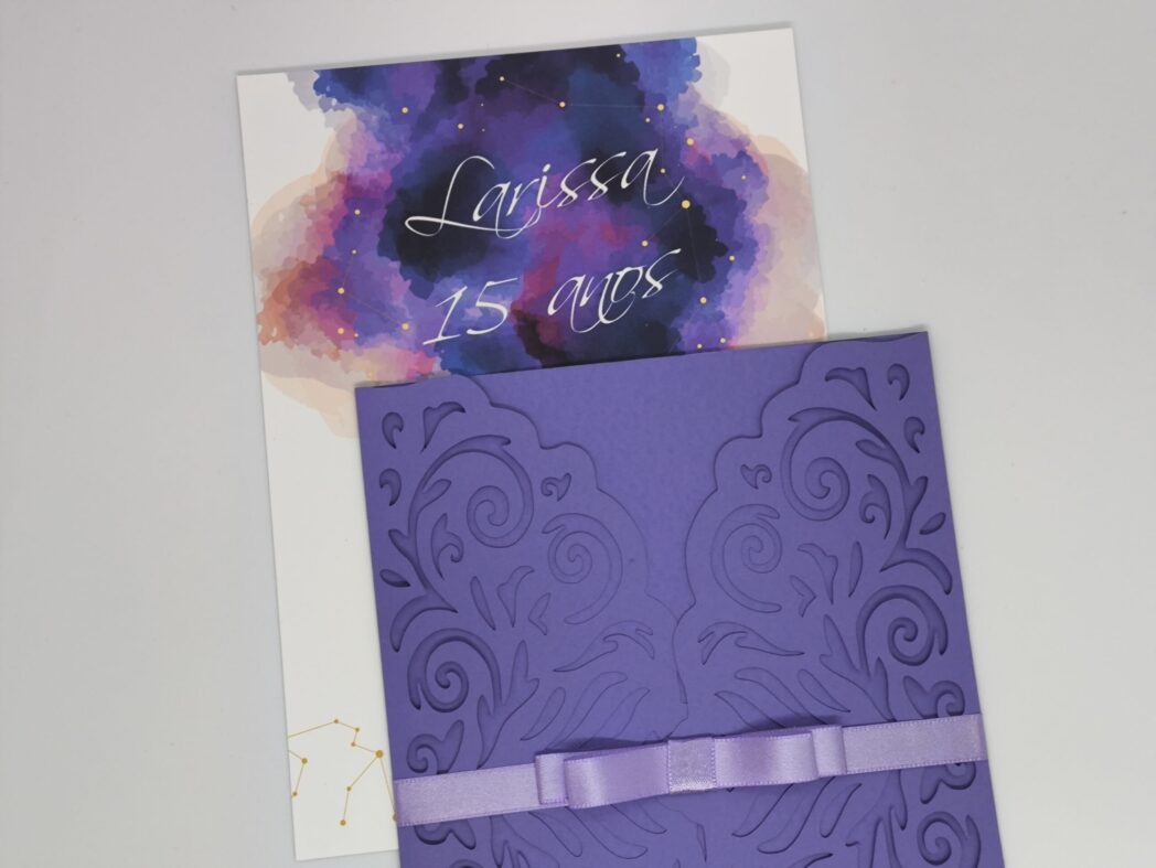 Convite de 15 anos "Larissa"