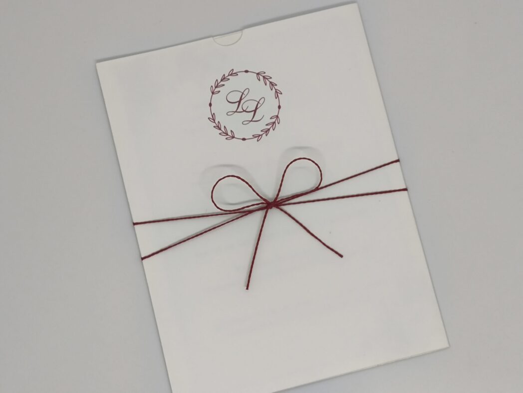 Convite de casamento "Luana e Lucas"